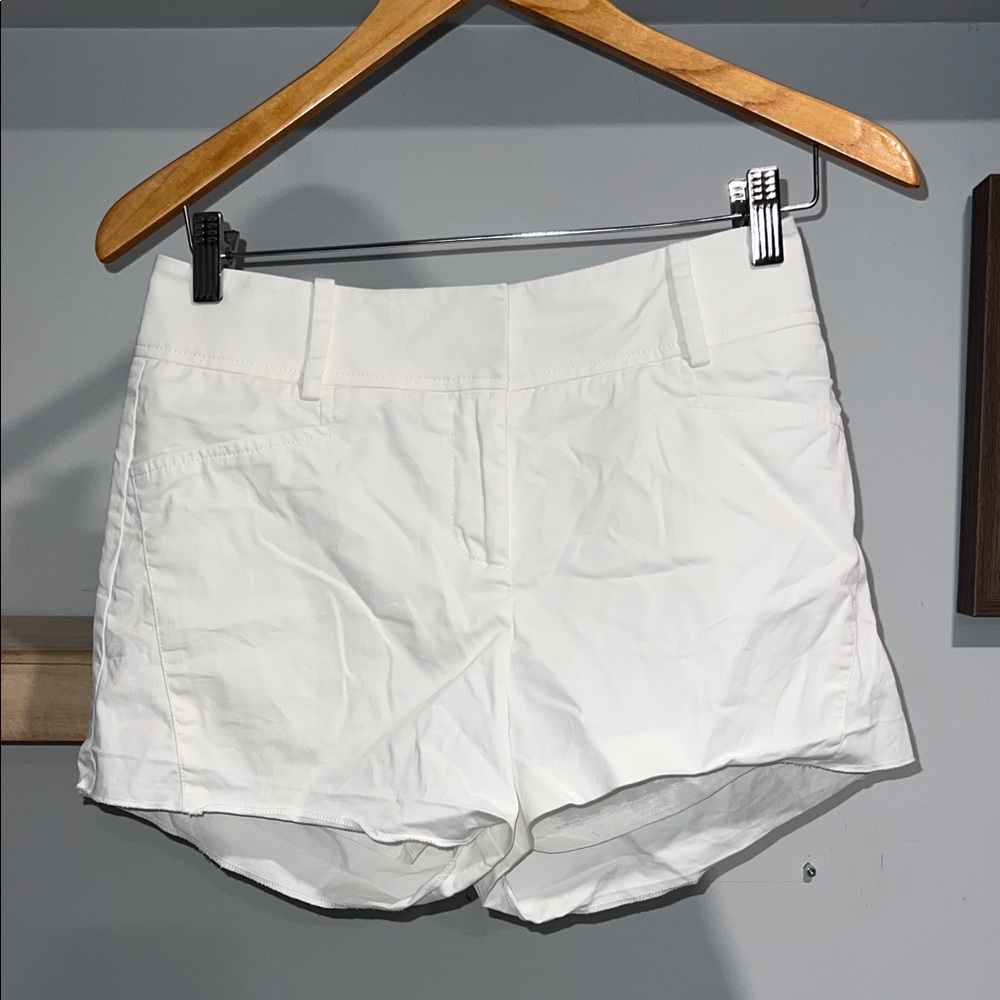Bebe white shorts‎ 96% cotton